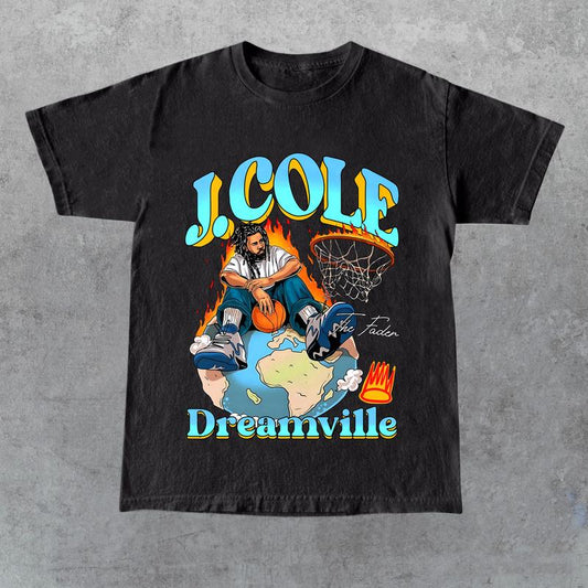 Limited J Cole Dreamville Vintage T-Shirt, Gift For Women and Man Unisex T-Shirt