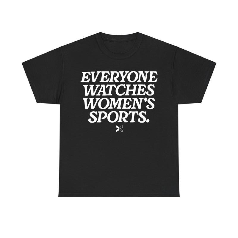 Everyone Watches Women's Sport, Sports Mom , Sport Family Shirts, Groovy Supportive Women's Sports Apparel, Womenswear Fashion
