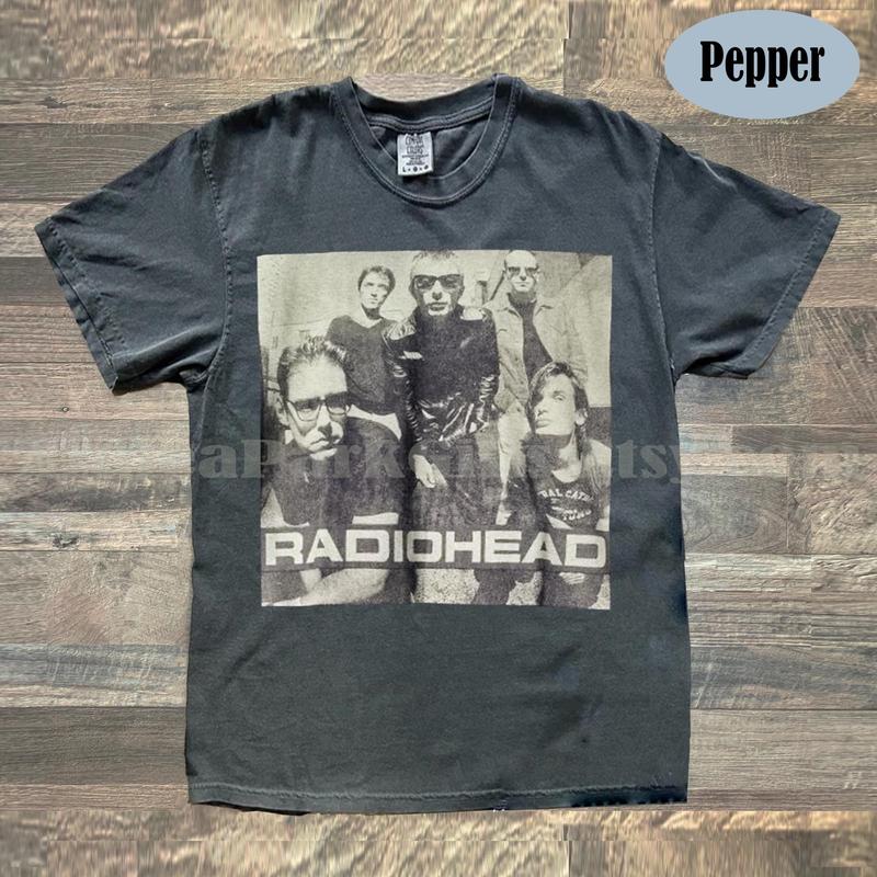 Radiohead- New Vintage Band Tshirt- Vintage Band Shirts- Radiohead Graphic Tshirt-Vintage Band Tee- 90s Band Tshirt