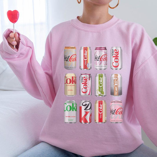 Diet Coke Sweatshirt, Coke Sweatshirt, Gift for Diet Coke Lover