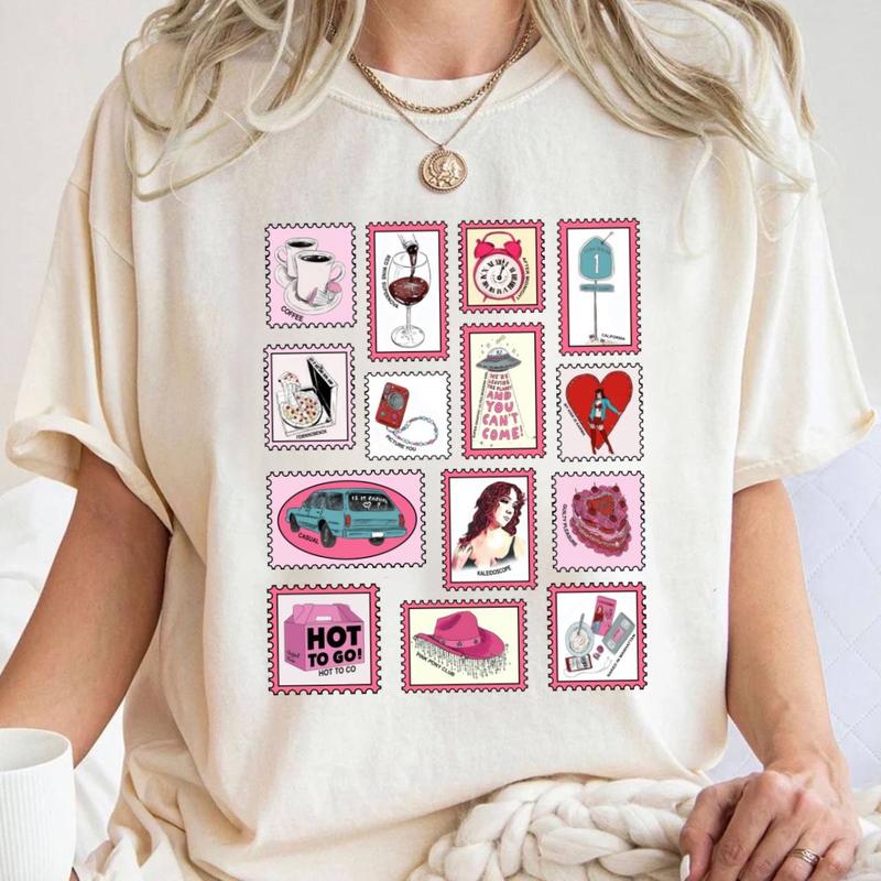 Songs Collection Stamp Chap Tshirt Sweatshirt Hoodie