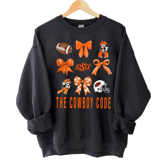5. Coquette NCAA Oklahoma State Cowboys Football Shirt, University College Team Shirt, Graphic Unisex Gift Top for Men and Women
