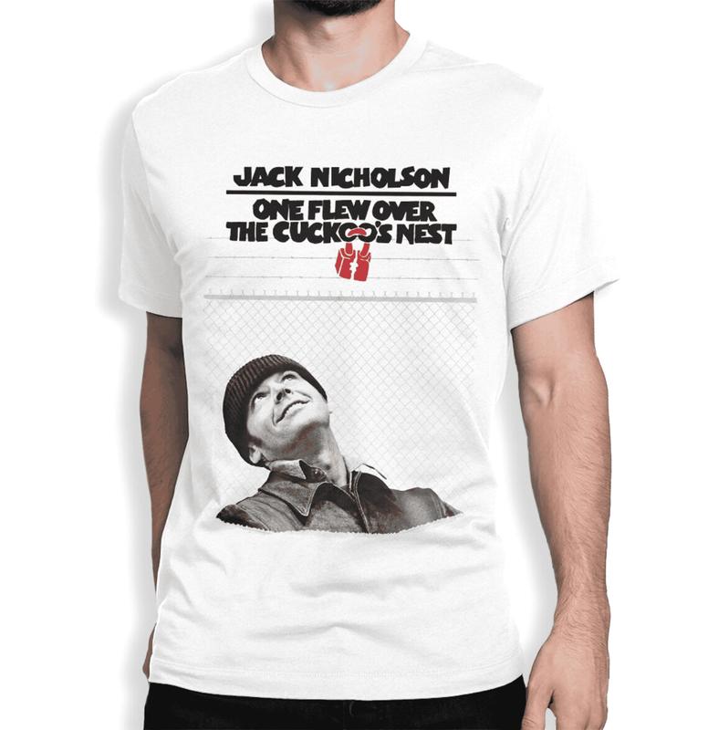 Jack Nicholson One Flew Over The Cuckoo's Nest T-Shirt, Men's Women's All Sizes _223, Shirt For Men And Women