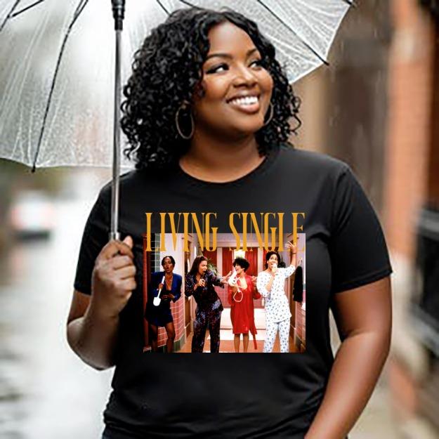 Vintage Living Single Shirt, Livings Single Fan Shirt, 80s 90s Music Tee Shirt, Livings Single Sweatshirt, Gift For Fan