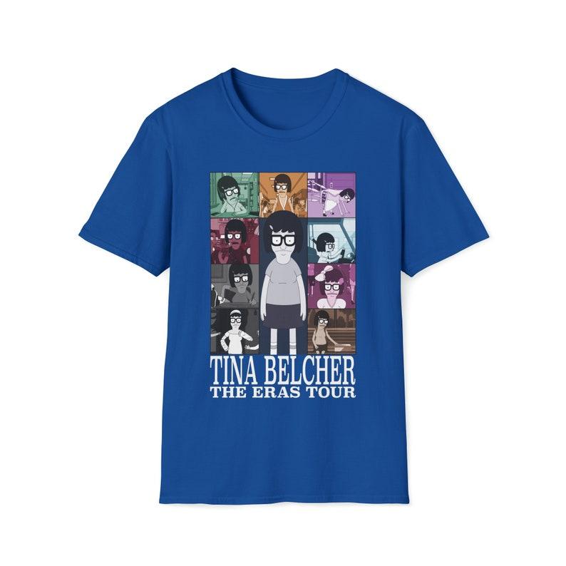 Tina Belcher The Eras Tour Unisex Softstyle T-Shirt, bob's burgers merch, gift for her, gift for him, gift for bob's burgers fans, tv show