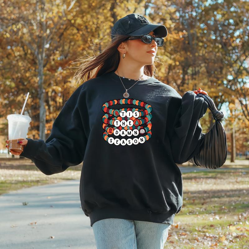 Tis The D@mn Season Shirt, Christmas Unisex Shirtsweatshirthoodie