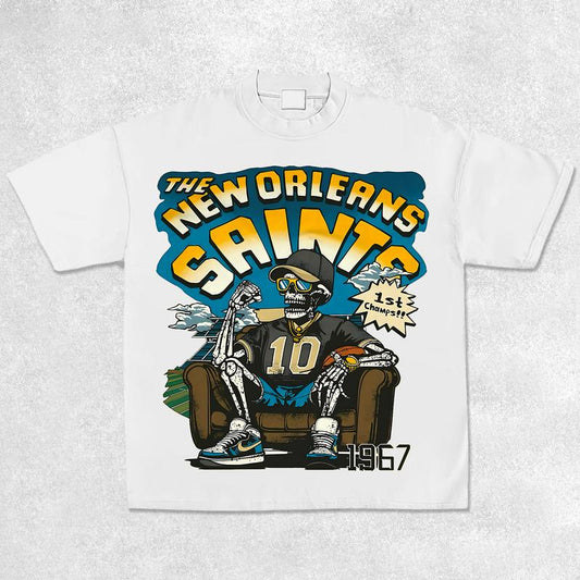 Saints Shirt , Vintage 90s Unisex Football Tees, Football T-Shirts, Sports Shirt, Game Day Tee, Football Fan Gifts