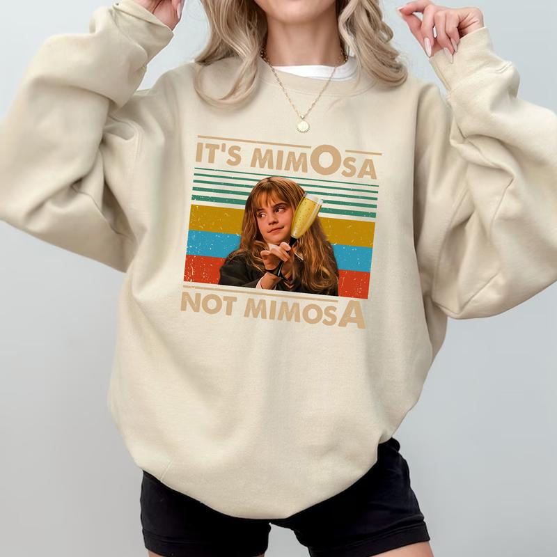 Hermi0ne MimOsa Leviosa Sweatshirt Hoodie Shirt Cotton Fit
