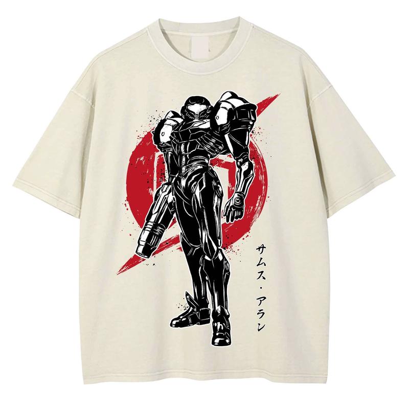 Samus Aran Fan Lovers Shirt Metroid Inspired Tee For Gamers And Sci-Fi Fans