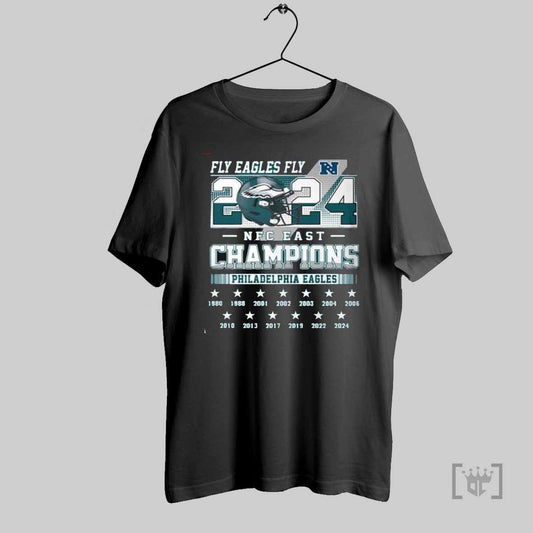 Philadelphia Eagles Fly Eagles Fly 2024 Nfc East Champions T Shirt