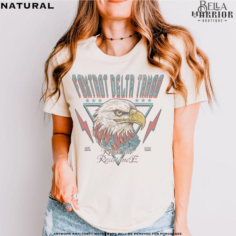 Subtle Anti Trump Shirt, Democrat Resistance Gift, Fuck Trump Post Election Tshirt, Anti Republican Progressive Liberal Political T-shirt Casual Comfo