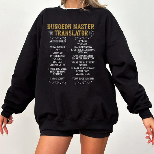 Dungeon Master Translator Shirt, Dungeons and Dragons Shirt,  DND Shirt, Sleeping With the Dungeon Master Shirt, Dnd Houses And Humans Parody Dungeons