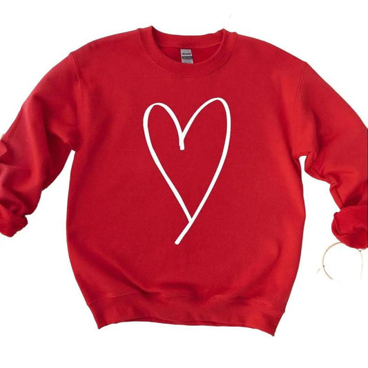 Valentines Day Heart Crewneck Sweatshirt, Hoodie, T-shirt