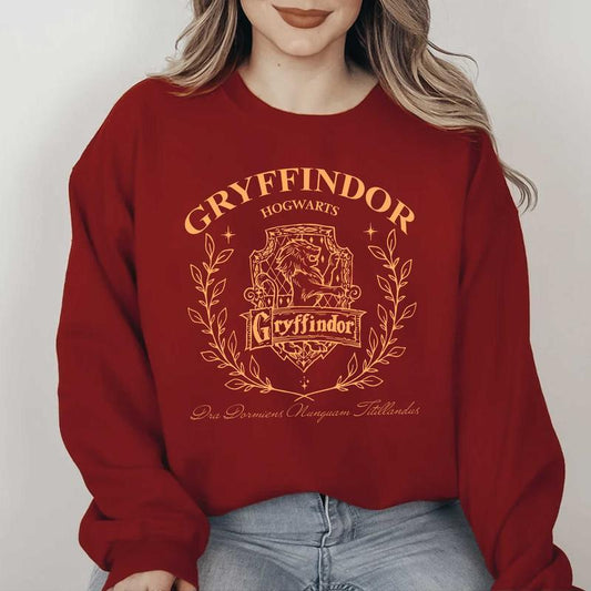 HP Vintage Wizard  Houses Sweatshirt, Wizard Houses Unisex Hoodie, Potterhead Shirt,  Hogwarts Houses Sweaters
