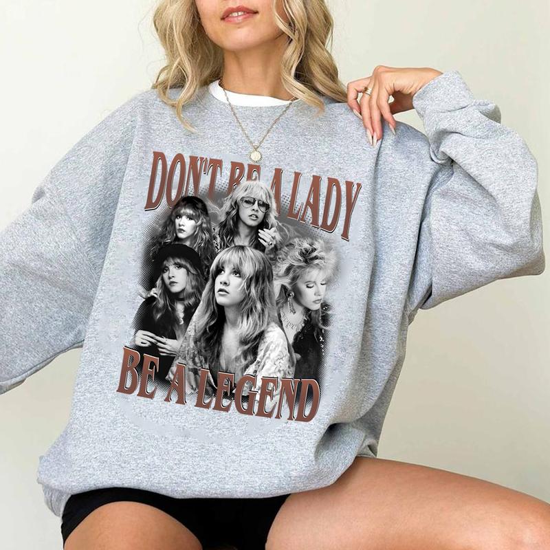 Stevie Nicks Shirt, Don't Be A Lady, Be A Legend Stevie Nicks, Vintage Stevie Nicks T-shirt, Fleetwood Mac, Concert Tshirt