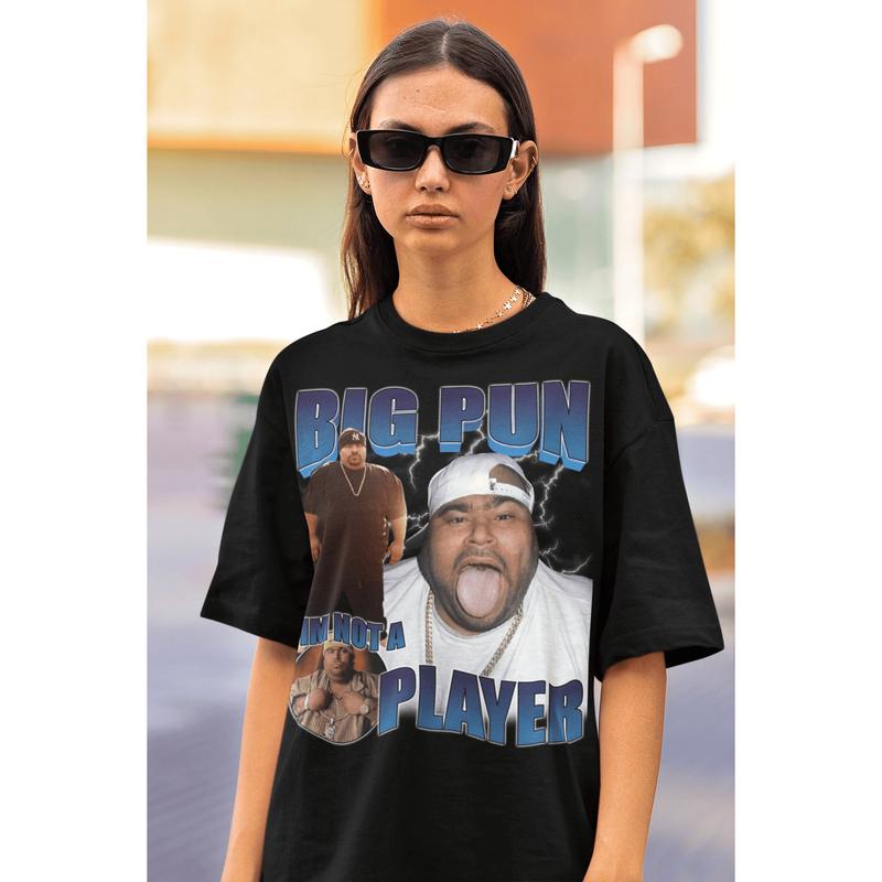 Big Pun Big Pun Shirt Tshirt Tee Big Pun Sweater  Big Pun Hiphop Rapper Rnb, T-Shirt For Men, Women