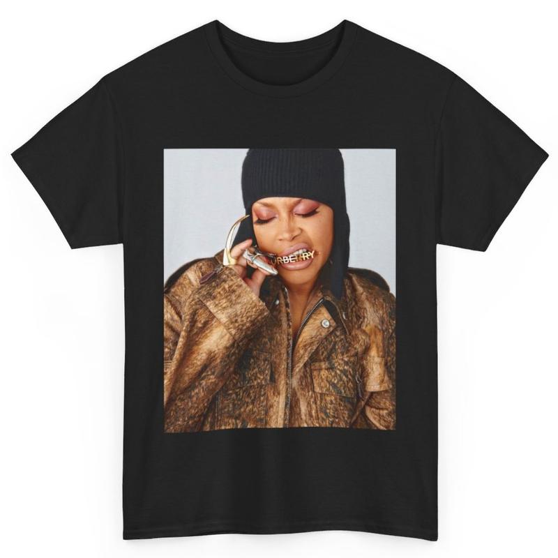 Erykah Badu 2024 Tshirt, Erykah Badu Music Cotton Unisex T-Shirt  Menswear Streetwear