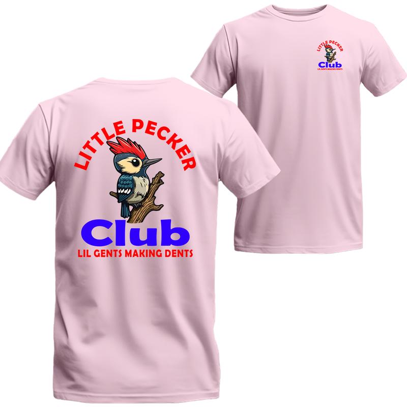 Little Pecker Club Double Sided Tshirt, Trending shirt, Little Pecker Short Sleeve Tee, Unisex Shirt, Menswear Top