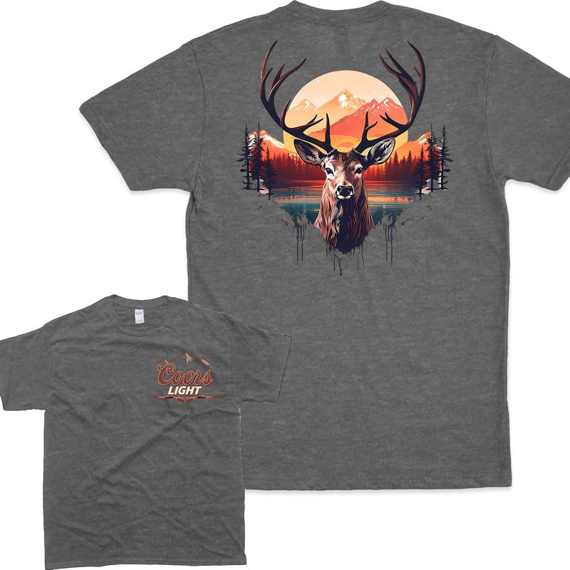 Summer Hunting Deer T-Shirt, Coors Light Hunting T-Shirt, Unisex Shirt, Shirt For Men, Shirt For Women