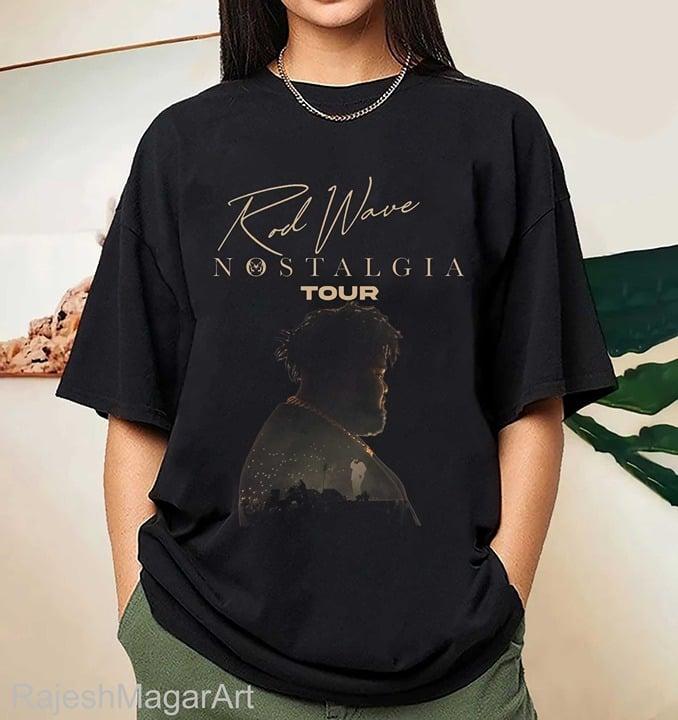 Rod Wave Nostaia Tour T-Shirt, Rod Wave Shirt, Rod Wave Beautiful Mind TShirt