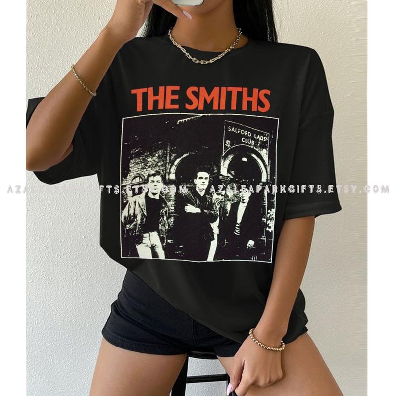 The Smiths T-Shirt, Vintage The Smiths 80s Shirt, Fan Gift, Vintage Band Gift for men women unisex t-shirt