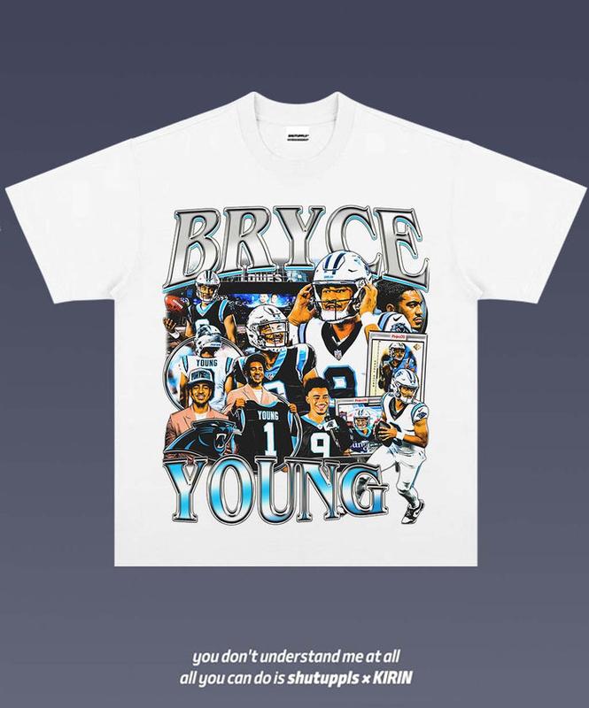 BRYCE YOUNG 1.0 Graphic Tee  American Football  Gift For Fan