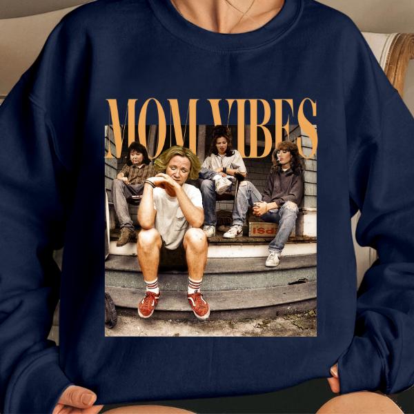 Mom Vibes Thug Life Sweatshirt, 90s Mom Vibes Sweatshirt, Mother's Day Gift, 80s TV Sitcom Mama Gift Shirt