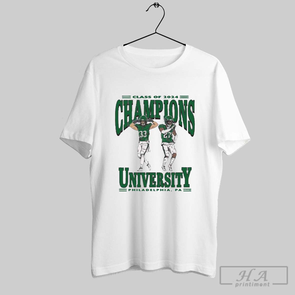 Philadelphia Eagles Win Kansas City Chiefs Champions University Class Of 2024 Philadelphia Pa T Shirt