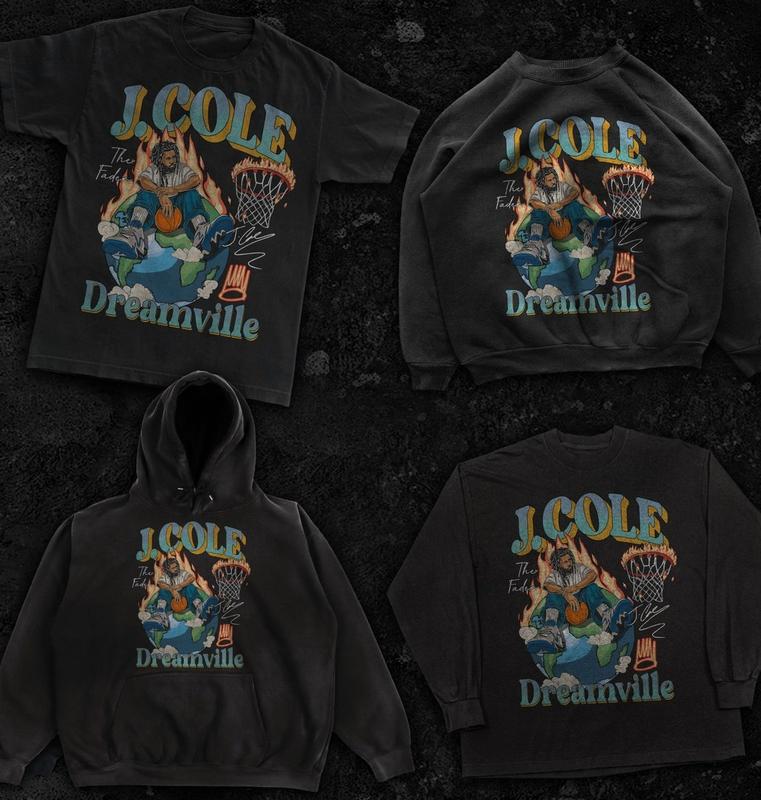 Vintage J Cole Dreamville Hip Hop Rap T-shirt, J Cole Dreamville World Vintage Shirt, Gift For Women and Man Unisex T-Shirt
