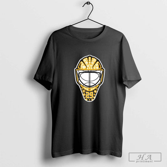 Pens Gear Marc-AndrÃ© Fleury Number 29 Flower Mask Shirt