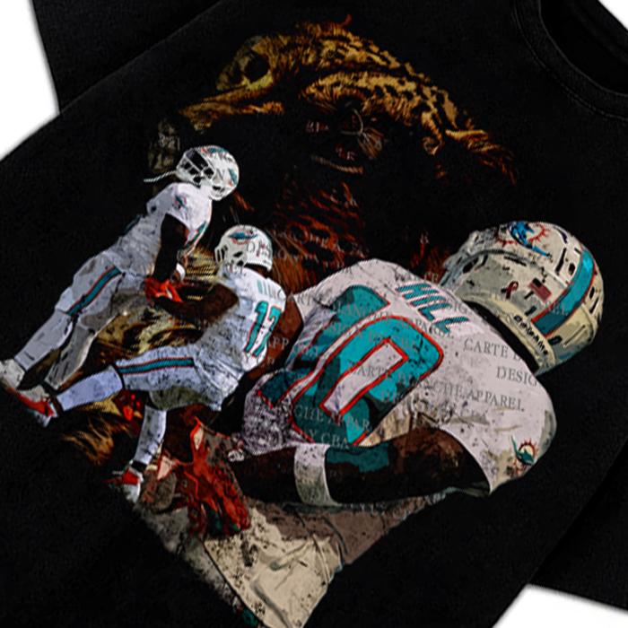 Tyreek Hill T-Shirt Cheetah Football Hands Behind Back Celly TD Celebration Tee