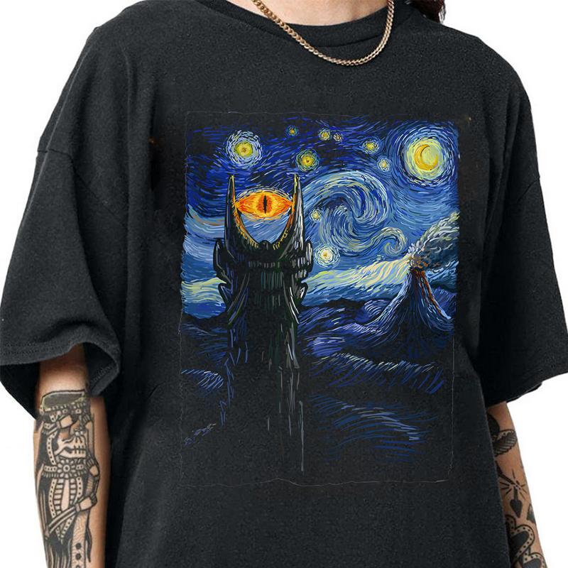 LOTR Eye of Sauron T Shirt Hoodie Sweatshirt Sweater