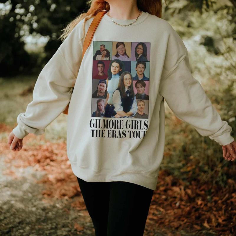 Gilmore Girls Tour Sweatshirt, Vintage Gilmore Girls Shirt, Stars Hollow Where You Lead I Will Follow Sweatshirt, Jess Mariano  Cotton Fit