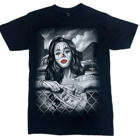 Straight Clowning Payasa Hard Life T Shirt, womenswear shirt top, Gift for men women unnisex tshirt