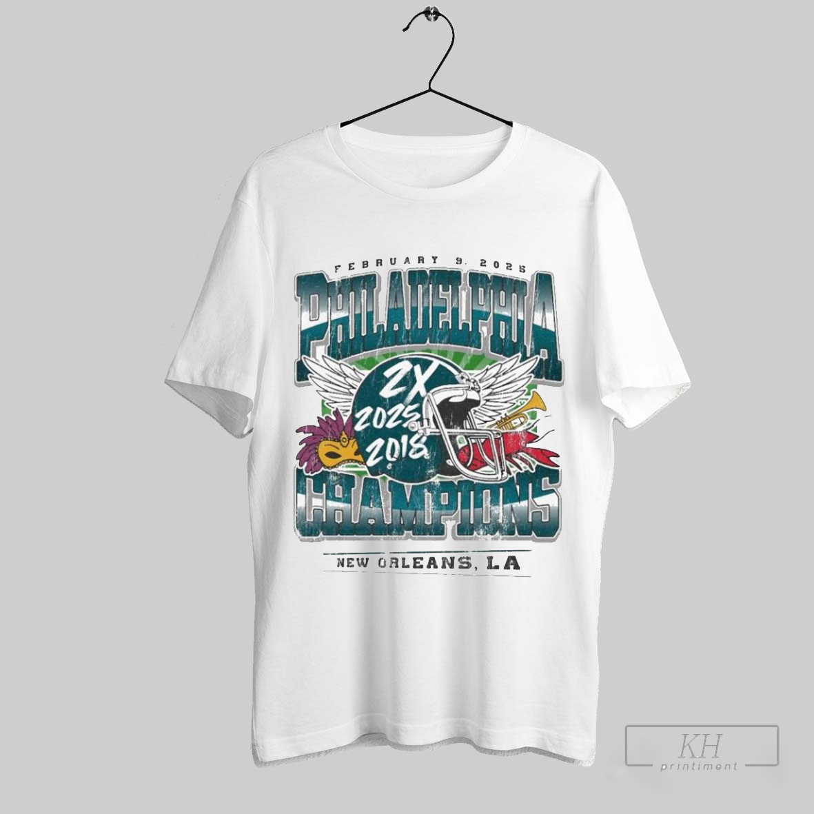 Philadelphia Eagles Football World Championship February 9 2025 New Orleans La 2025 T Shirt T Shirt