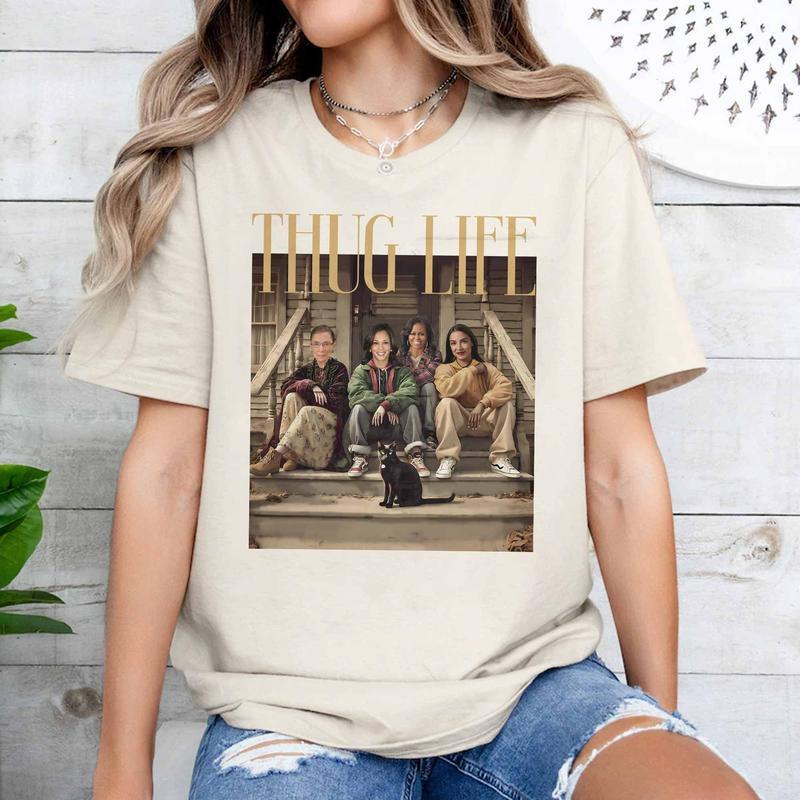 Thug Life Kamala Shirt, Vote Shirt, Women Rights Shirt, Vote Blue
