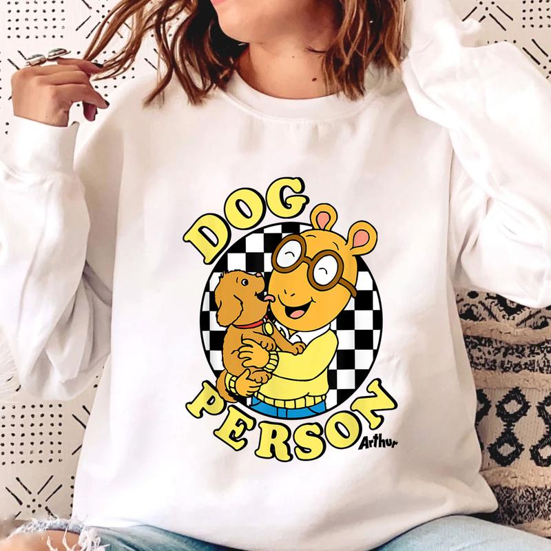 Arthur Dog Person T-Shirt, Arthur and Friends Shirt, Arthur Marc Brown, Arthur's Adventure Tee, Children's Character Affirmations Shirt, Teacher Chara