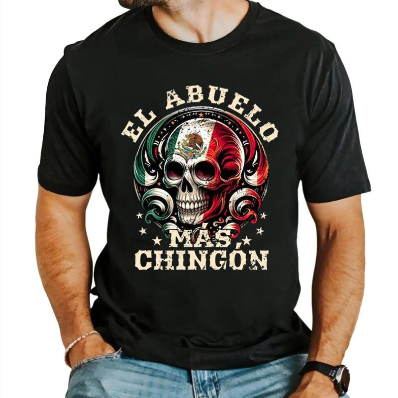 El Mas Chingon Shirt, El PapÃ¡ - El Abuelo -  El Padre - El Hermano - El TiÃ³ - El Padrino -  El Tata, Funny Spanish PapÃ¡ Shirt, Father's Day T-Shirt Un