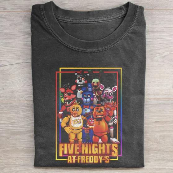 Five Nights at Freddy's Help Wanted V3 T-shirt, Horror Movie Shirt, Horror Character, Funny Halloween Shirt, Unisex T-Shirt, Gift For Men Women