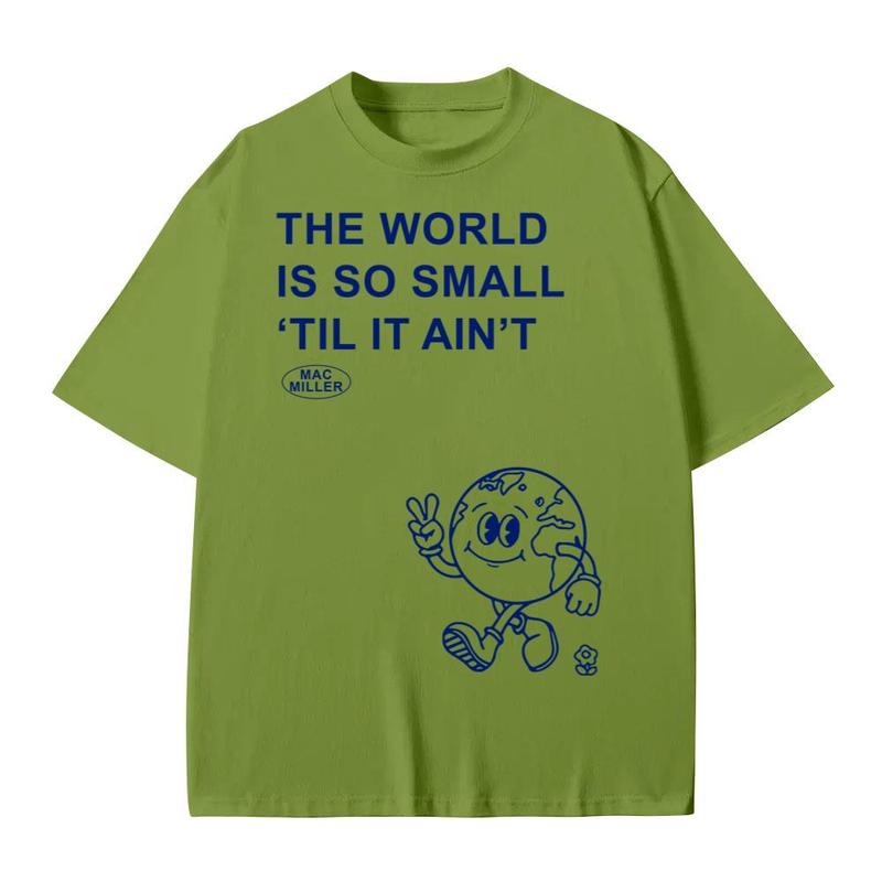 Mac Miller Vintage Blue World Unisex Shirt Menswear Top