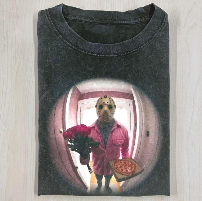 RANDKAZ DRESZCZYKIEM SHIRT, Jason Voorhees T-Shirt, Halloween Shirt, Horror Movie Shirt, Horror Character, Funny Halloween Shirt, Unisex T-Shirt, Gift