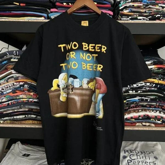 Vintage The Simpsons Homer Barney Tee