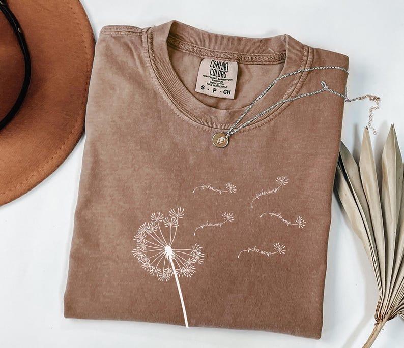 Comfort Colors Subtle Anti Trump Shirt, Anti Trump Gifts, Resist And Persist Sweatshirt, Woman's Rights