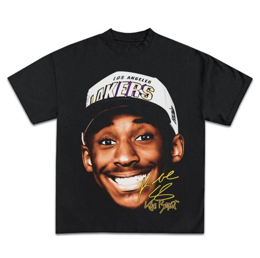 Kobe Bryant Draft Day Baskettball Graphic T-Shirt Top Menswear Underwear Streetwear Tshirt
