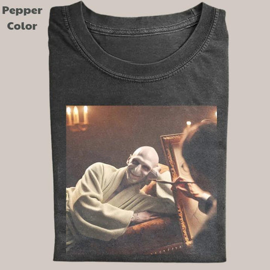 Harry Potter Vintage Tee, Harry Draws Voldemort T-Shirt, Movie Graphic Tee, Unisex Meme Cringe Funny Dumb Shirts, Menswear Womenswear Streetwear