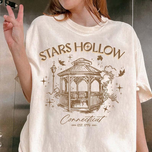Stars Hollow Connecticut Where You Lead I Will Follow T-Shirt