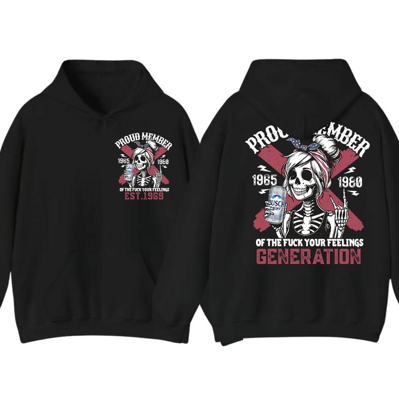 Customize Gen X Beer Shirt Raised On Hose Water & Neglect, Vintage Sarcasm Quote Humor T-Shirt