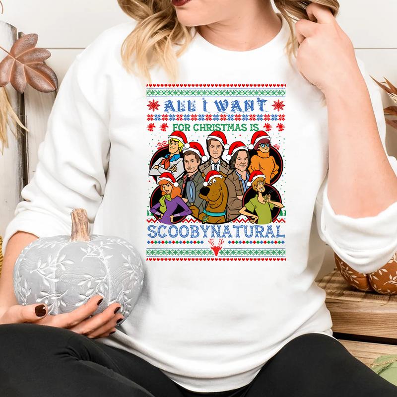 Supernatural Christmas T Shirt, Supernatural Vintage T Shirt, Gift For Woman and Man Unisex T-Shirt Sweatshirt Hoodie