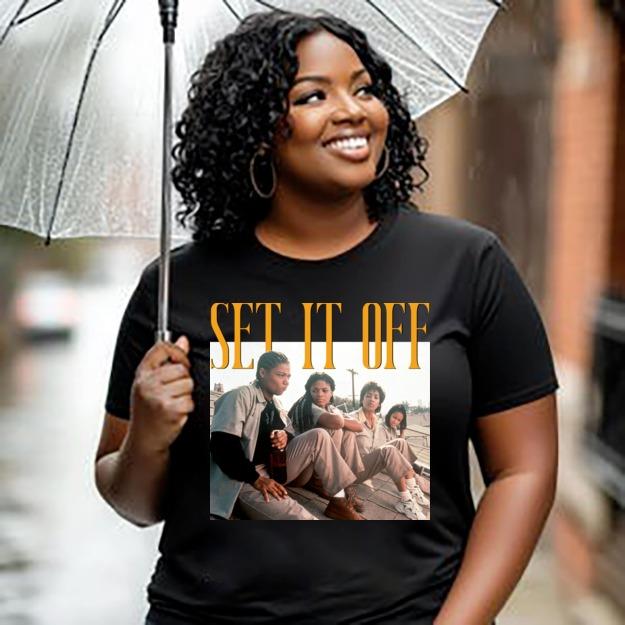 Vintage Set It Off Shirt, Set It Off Tee Shirt, Set It Off Fan T-shirt, 80s Movie Shirt, Set It Off Sweatshirt