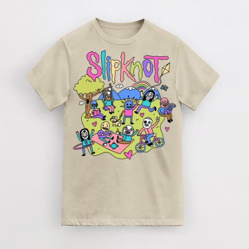 Slipknot Vintage T-Shirt, Slipknot Shirt, Slipknot Retro Shirt_Cotton T-Shirt, Perfect Tee, Gifts For Boyfriend and Girlfriend T-Shirt Classic Fabric